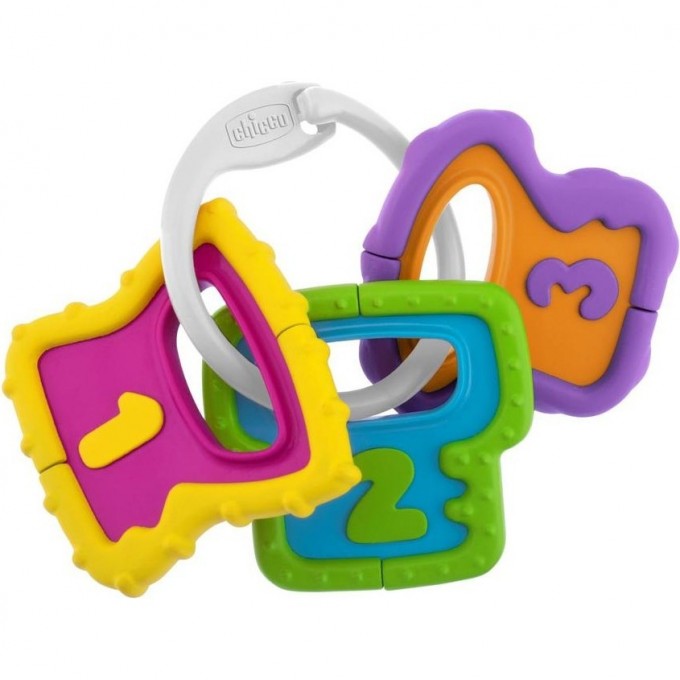Игрушка-погремушка CHICCO Easy grasp keys, Желтый 00005953000000 Игрушка-погремушка CHICCO Easy grasp keys, Желтый 00005953000000