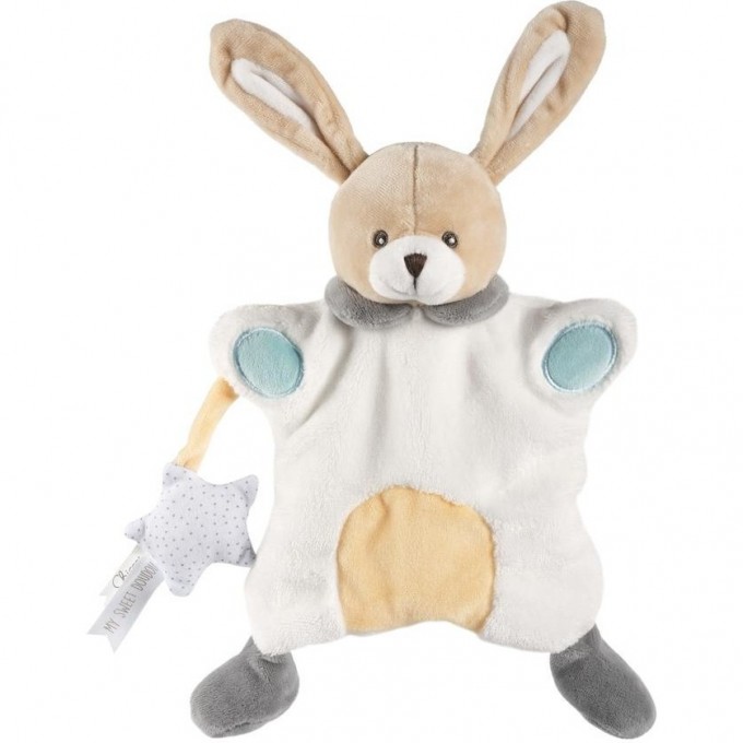 Игрушка-рукавичка мягкая CHICCO "Зайчик", Бежевый 00010106000000 Игрушка-рукавичка мягкая CHICCO "Зайчик", Бежевый 00010106000000