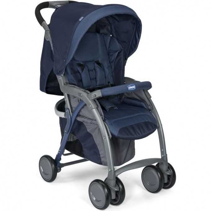 Коляска CHICCO SIMPLICITY PLUS TOP, Синий 79482640000 Коляска CHICCO SIMPLICITY PLUS TOP, Синий 79482640000