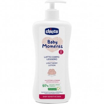 Лосьон для тела CHICCO BABY MOMENTS Нежная консистенция 0+, 500 мл Лосьон для тела CHICCO BABY MOMENTS Нежная консистенция 0+, 500 мл