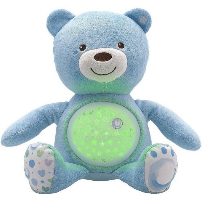 Мишка мягкий музыкальный CHICCO , голубой 8015200000 Мишка мягкий музыкальный CHICCO , голубой 8015200000