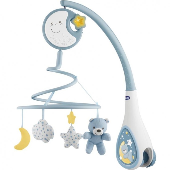 Мобиль CHICCO NEXT2DREAMS (голубой), Голубой 00007627200000 Мобиль CHICCO NEXT2DREAMS (голубой), Голубой 00007627200000