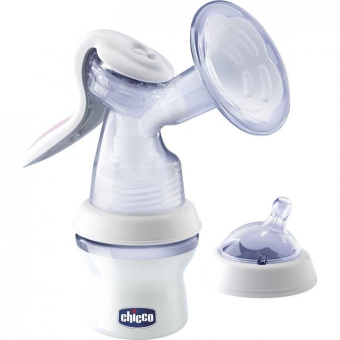Молокоотсос ручной с бутылочкой CHICCO NATURAL FEELING 00005740000180 Молокоотсос ручной с бутылочкой CHICCO NATURAL FEELING 00005740000180