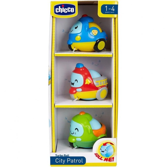 Набор машинок CHICCO ДОРОЖНЫЙ ПАТРУЛЬ 3г+ 00010756000000 Набор машинок CHICCO ДОРОЖНЫЙ ПАТРУЛЬ 3г+ 00010756000000
