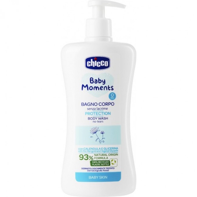Пена для ванны CHICCO BABY MOMENTS PROTECTION 0м+, 500 мл 00010580000000 Пена для ванны CHICCO BABY MOMENTS PROTECTION 0м+, 500 мл 00010580000000