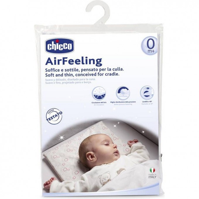 Подушка CHICCO AIRFEELING 0м+ 00007338000000 Подушка CHICCO AIRFEELING 0м+ 00007338000000