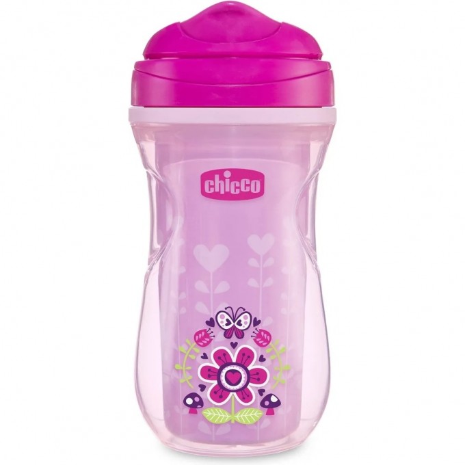 Поильник CHICCO ACTIVE CUP 14+, розовый 00006981110180 Поильник CHICCO ACTIVE CUP 14+, розовый 00006981110180