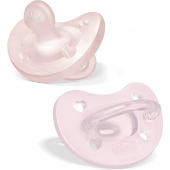 Пустышка CHICCO PHYSIOFORMA SOFT pink 2-6 мес 2 шт